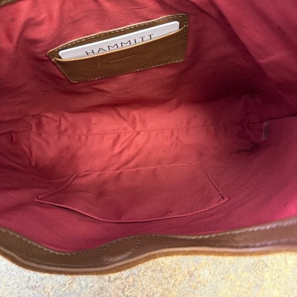 NWT Hammitt Tim Chocolate Diamond Suede purse - Picture 7 of 7